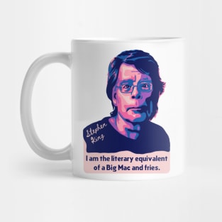 Stephen King Portrait and Quote Mug